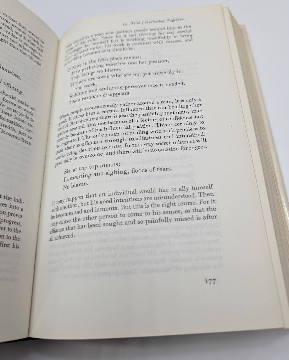 The I Ching or Book of Changes, 1968 illustrated hardcover, exact copy, photograph 7 of 8
