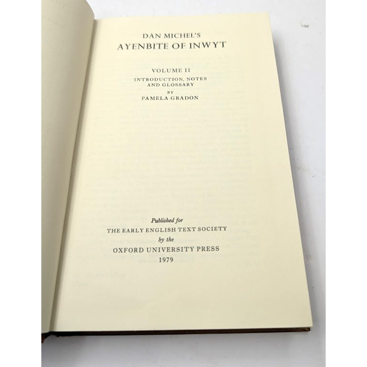 Ayenbite of Inwyt, Vol. II, Introduction, Notes and Glossary