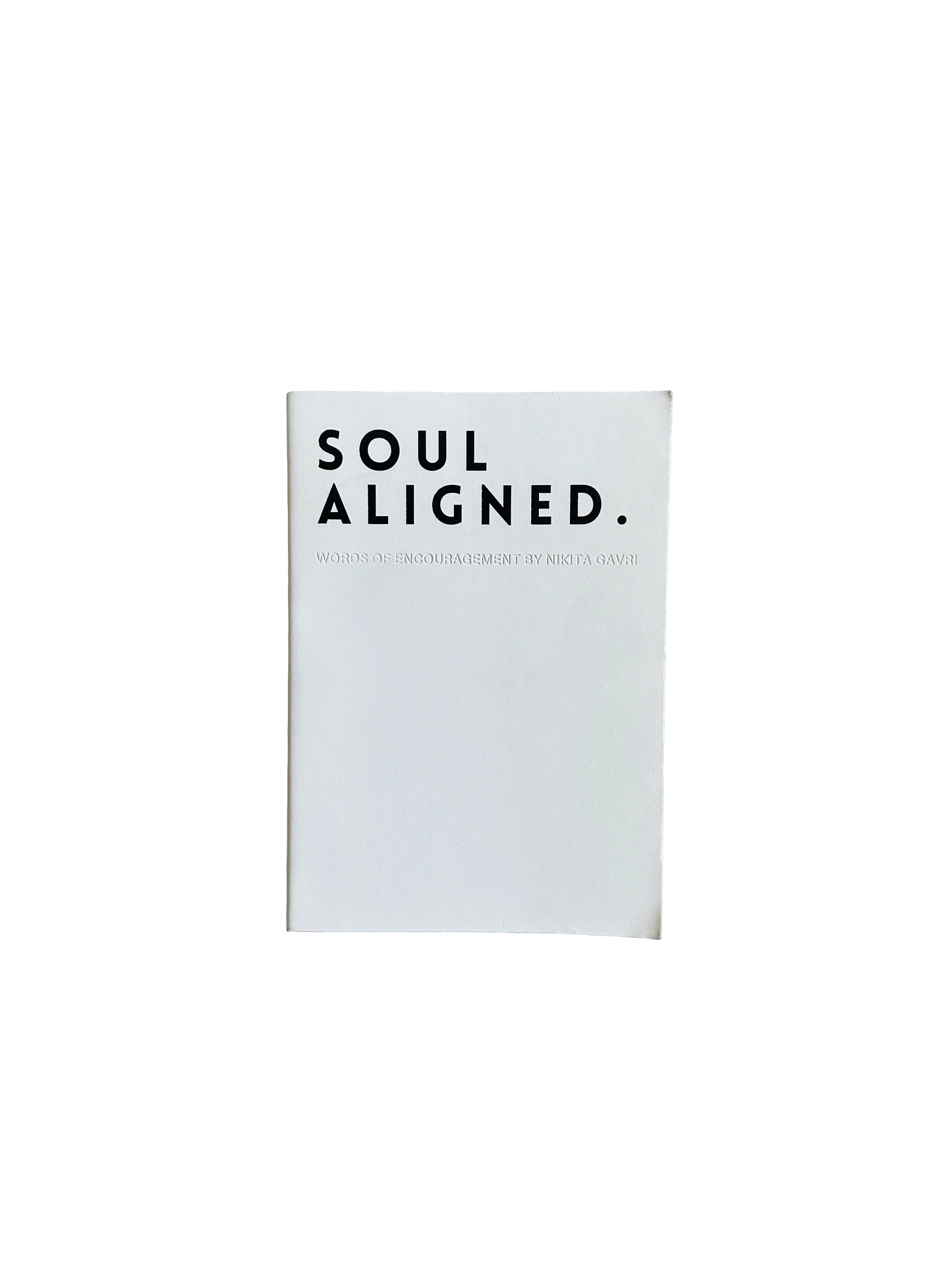 Soul Aligned white leather edition by Nikita Gavri