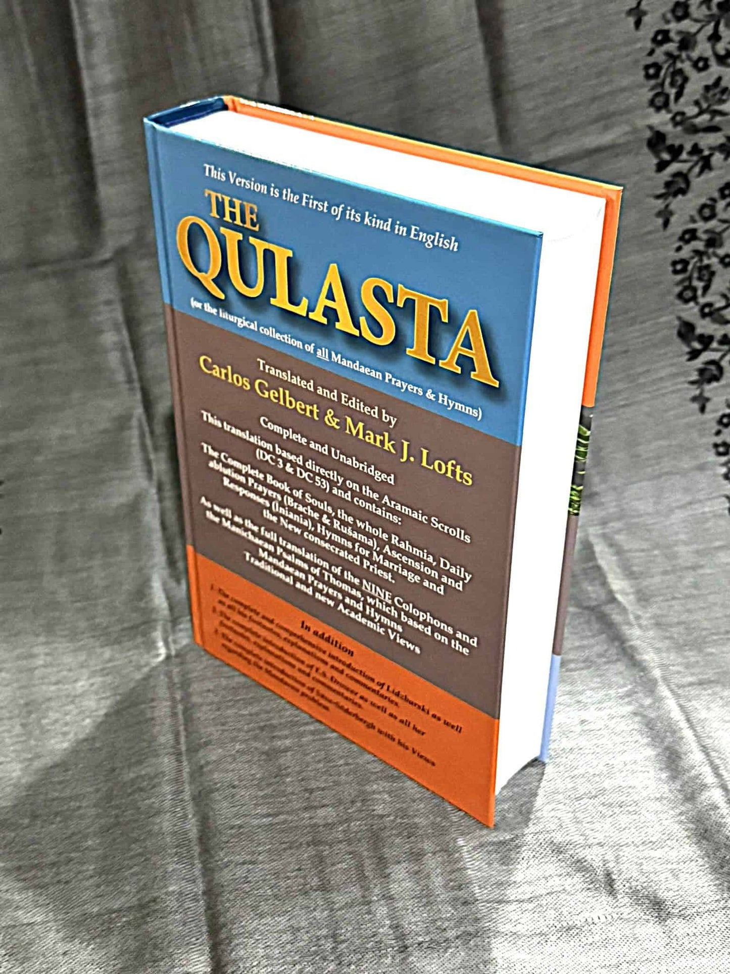 The Qulasta - Gelbert & Lofts edn. Mandaean Prayers, Hymns Gnostic in English