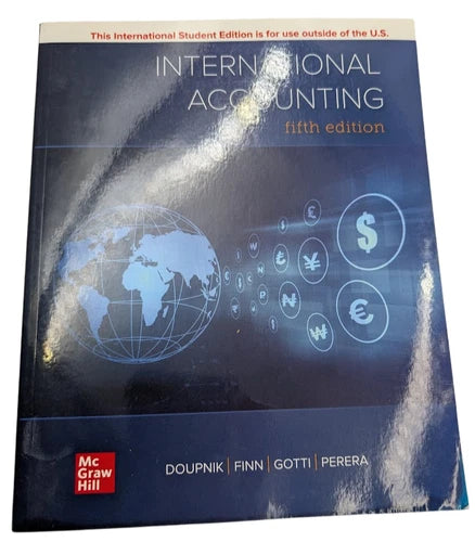 International Accounting, fifth edition, actual copy, photo 1 of 8