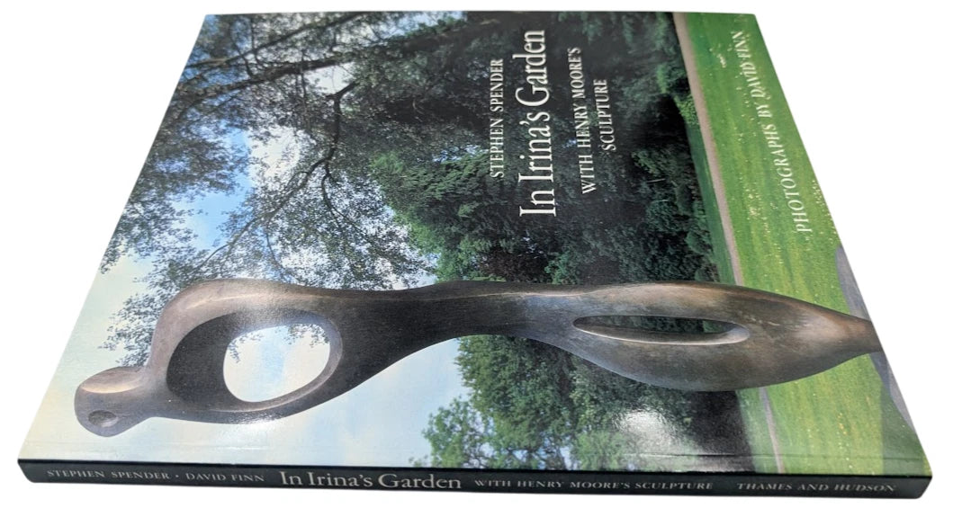 In Irina's Garden with Henry Moore's Sculpture - actual copy photo 2