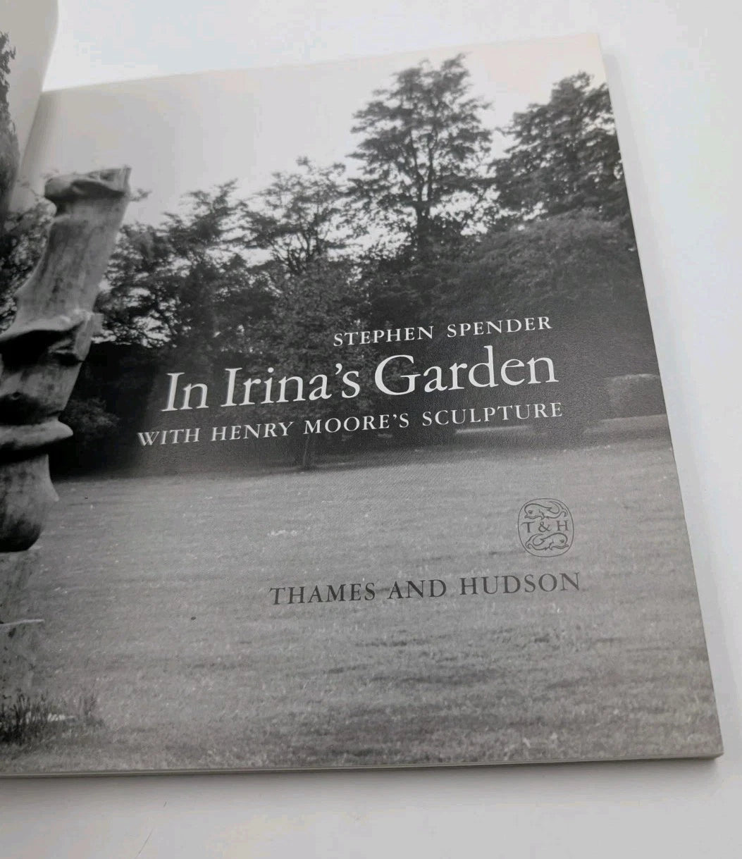 In Irina's Garden with Henry Moore's Sculpture - actual copy photo 5