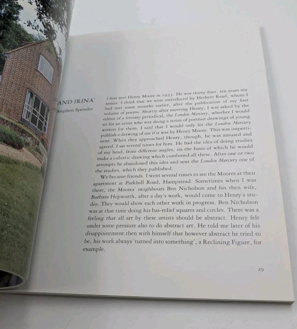 In Irina's Garden with Henry Moore's Sculpture - actual copy photo 8