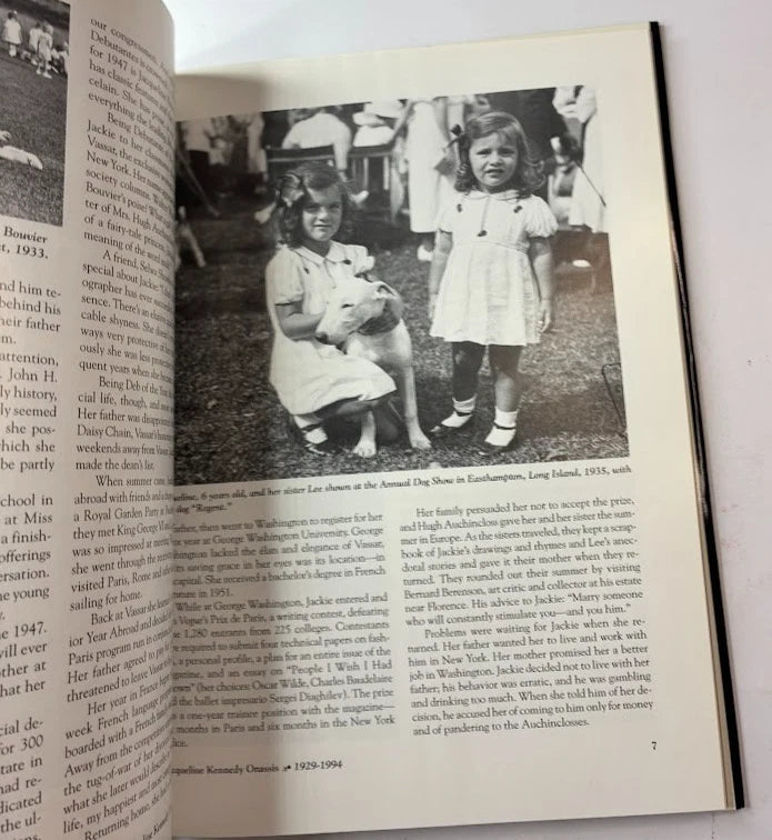 Jacqueline Kennedy Onassis, actual copy photo 4
