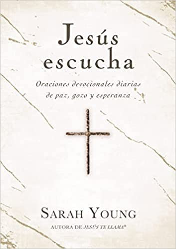 Cover of the Spanish edition of Jesús escucha by Sarah Young