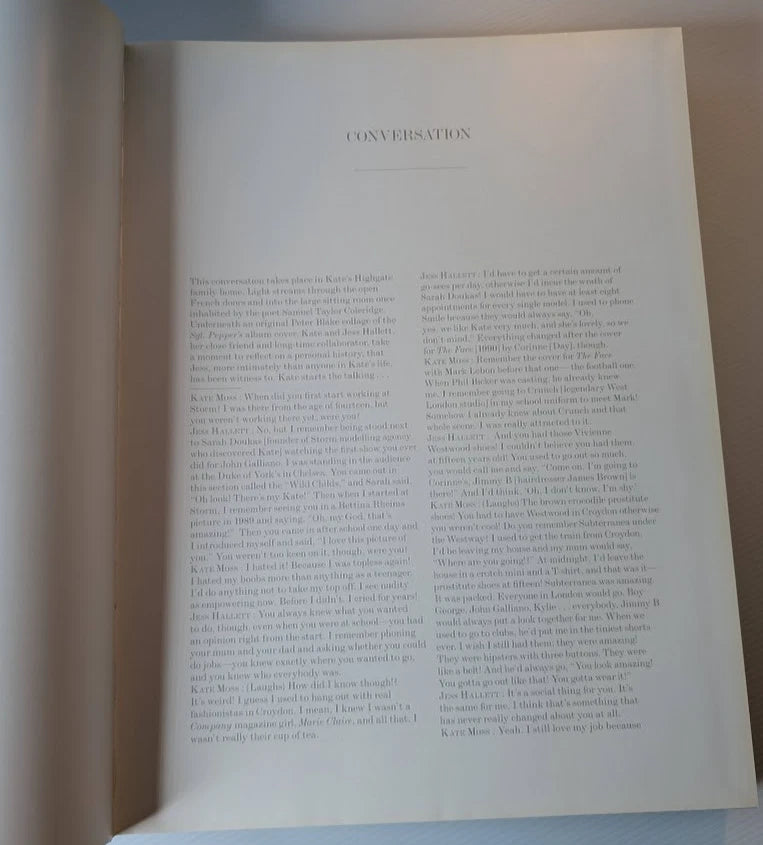 Kate: The Kate Moss Book — 2012 first edition hardcover — actual copy photo 7