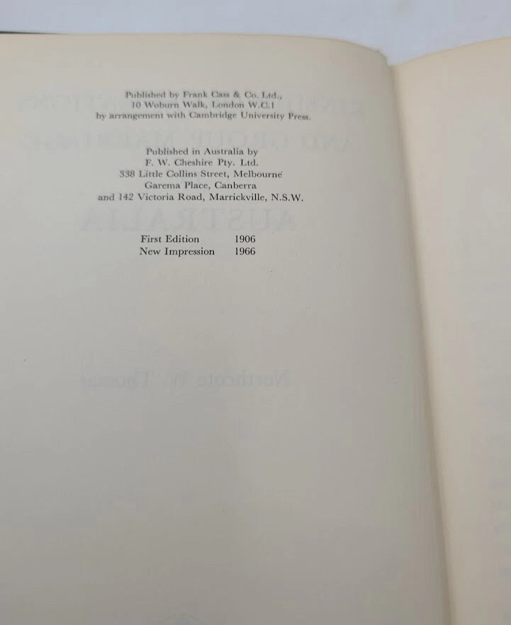 Kinship Organisations and Group Marriage in Australia - actual copy, photograph 7