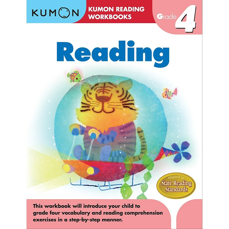 Kumon Grade 4 Reading workbook