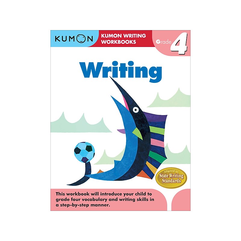 Kumon Grade 4 Writing workbook