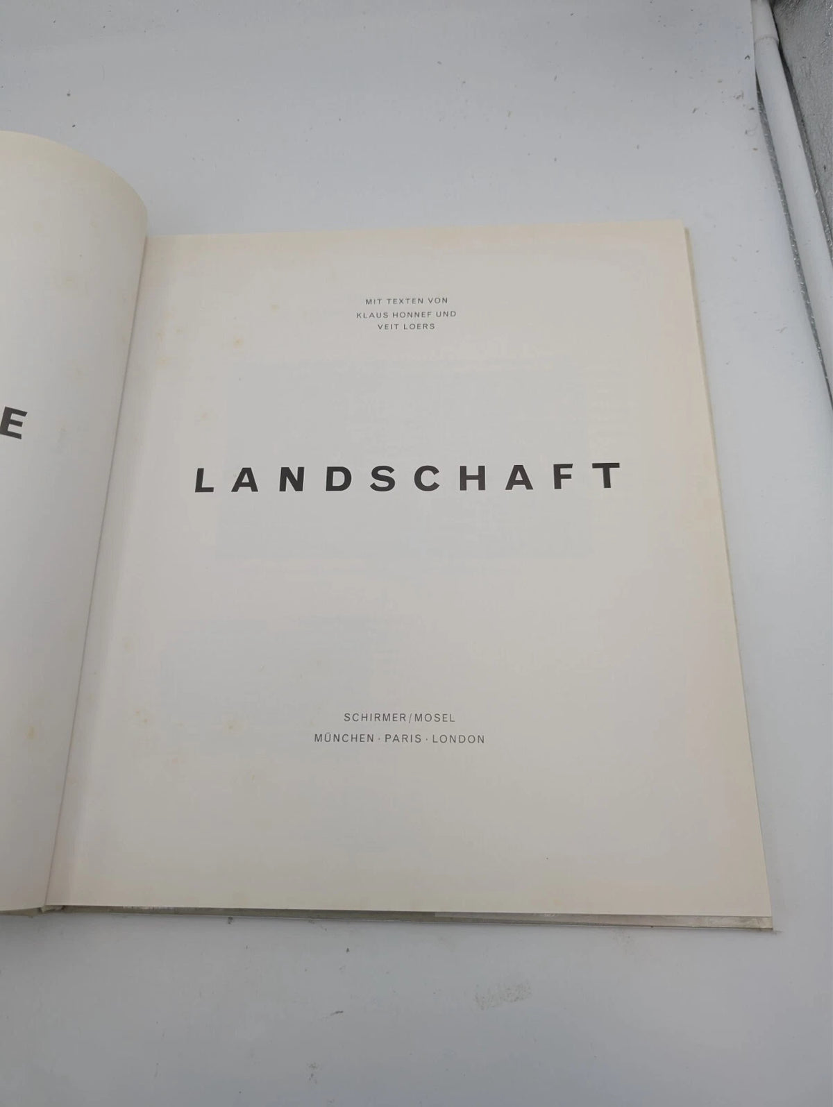 Landschaft by Axel Hütte, German edition, copy photograph 4 of 17