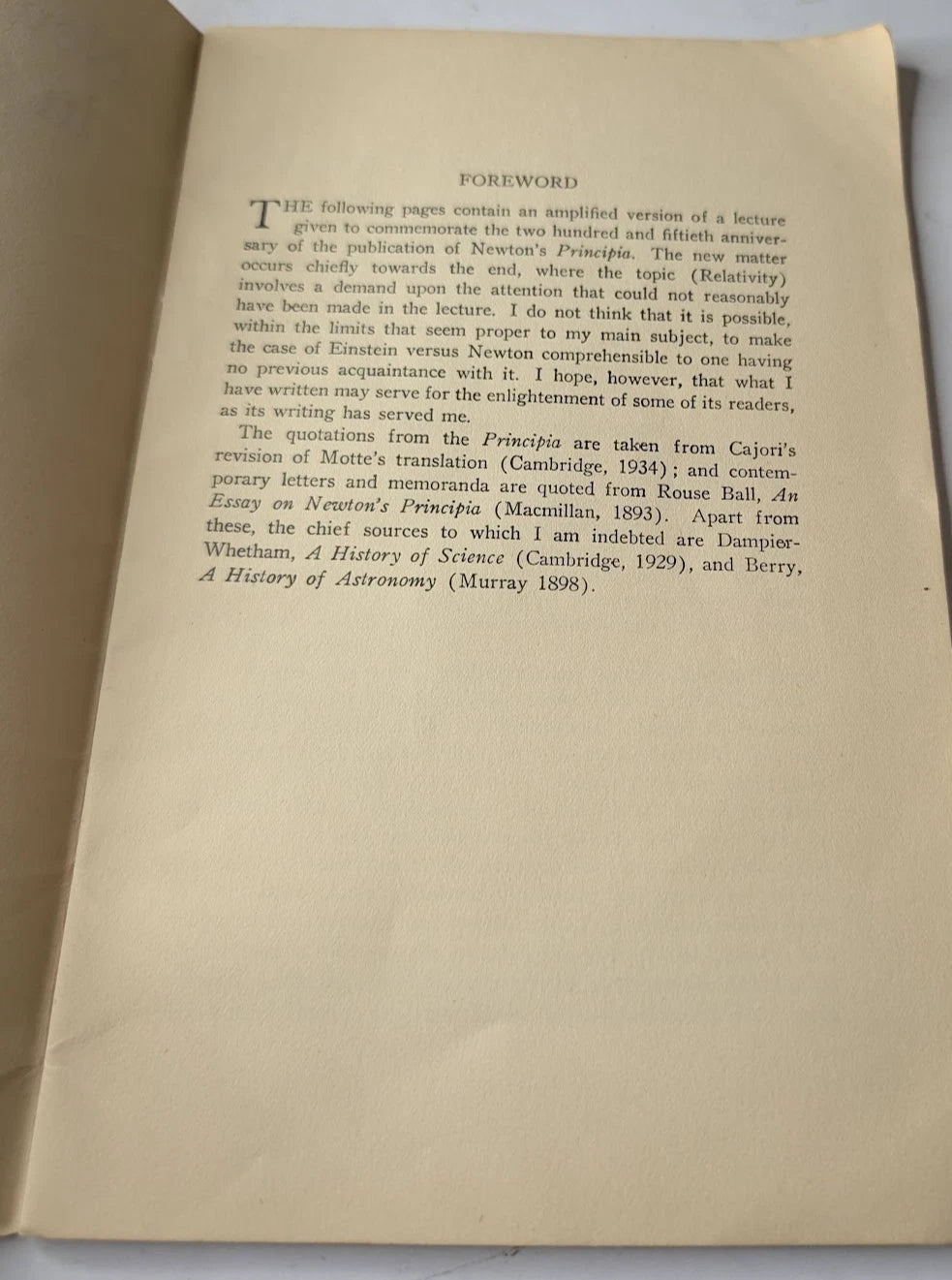 Newton's Principia in 1687 and 1937, actual softcover booklet, photo 6 of 8