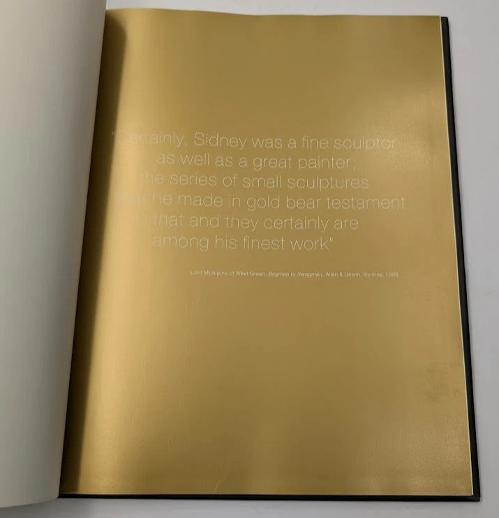 The Gold Sculptures of Sir Sidney Nolan: original copy photograph 3