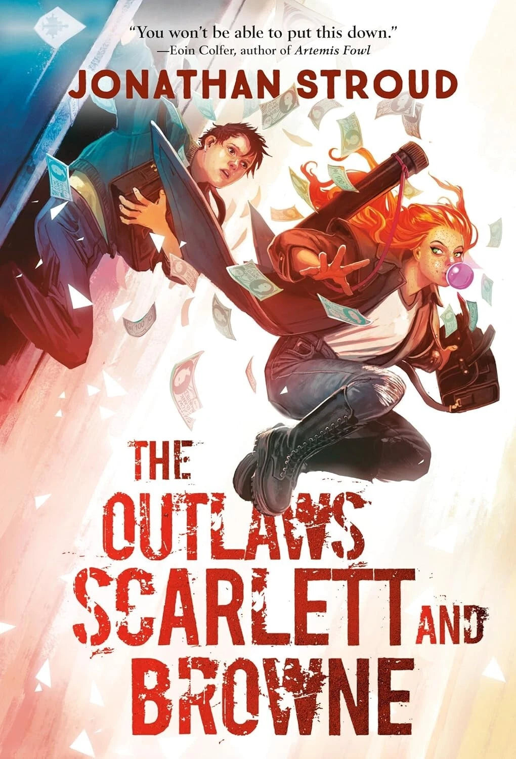 The Outlaws Scarlett and Browne by Jonathan Stroud-Young Adult