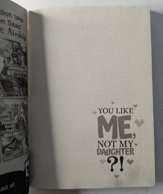 You Like Me, Not My Daughter?! Manga Vol. 3, actual copy photo 3 of 6