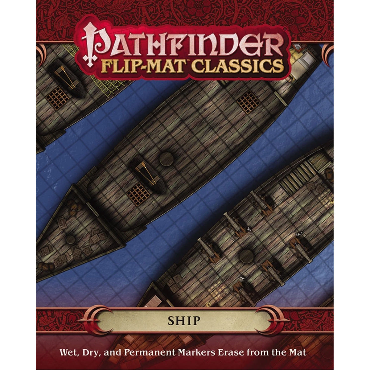 Pathfinder Flip Mat Classics Ship Corey Macourek Stephen Radney MacFarland 2015
