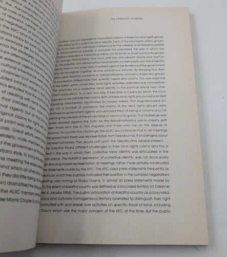 Past and Present: The Construction of Aboriginality, actual copy, photo 6