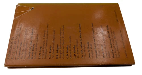 Look Forward, Not Back: Aborigines in Metropolitan Brisbane, 1965-1966, actual copy, photo 2