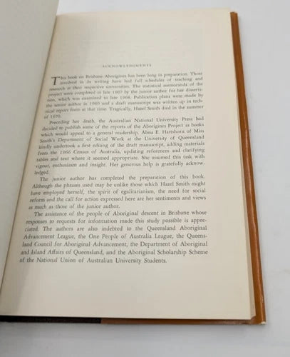 Look Forward, Not Back: Aborigines in Metropolitan Brisbane, 1965-1966, actual copy, photo 9