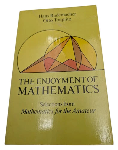The Enjoyment of Mathematics: Selections from Mathematics for the Amateur, actual copy, photo 1