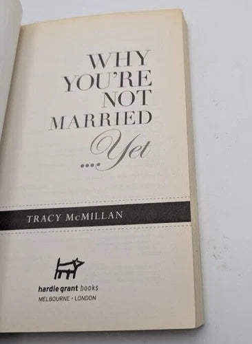 Why You're Not Married... Yet, actual copy, photo 5