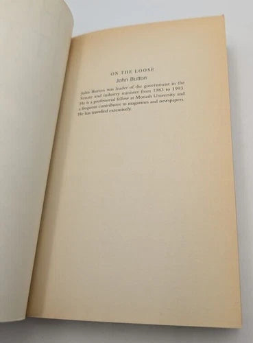 On the Loose, actual copy, photo 5