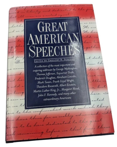Great American Speeches, actual copy, photo 1