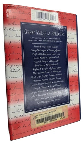 Great American Speeches, actual copy, photo 2