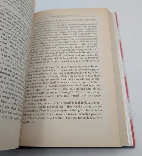 Great American Speeches, actual copy, photo 6