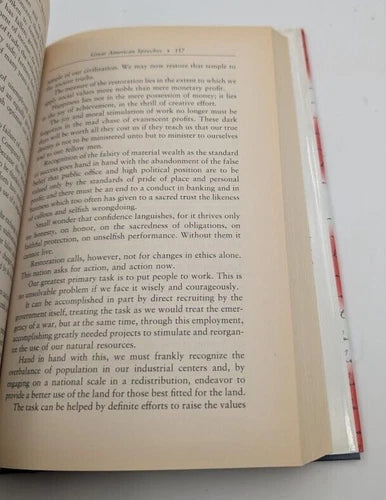 Great American Speeches, actual copy, photo 9
