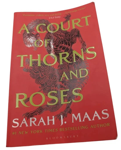 A Court of Thorns and Roses, actual copy, photo 1
