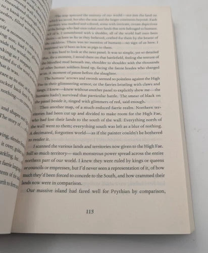 A Court of Thorns and Roses, actual copy, photo 7