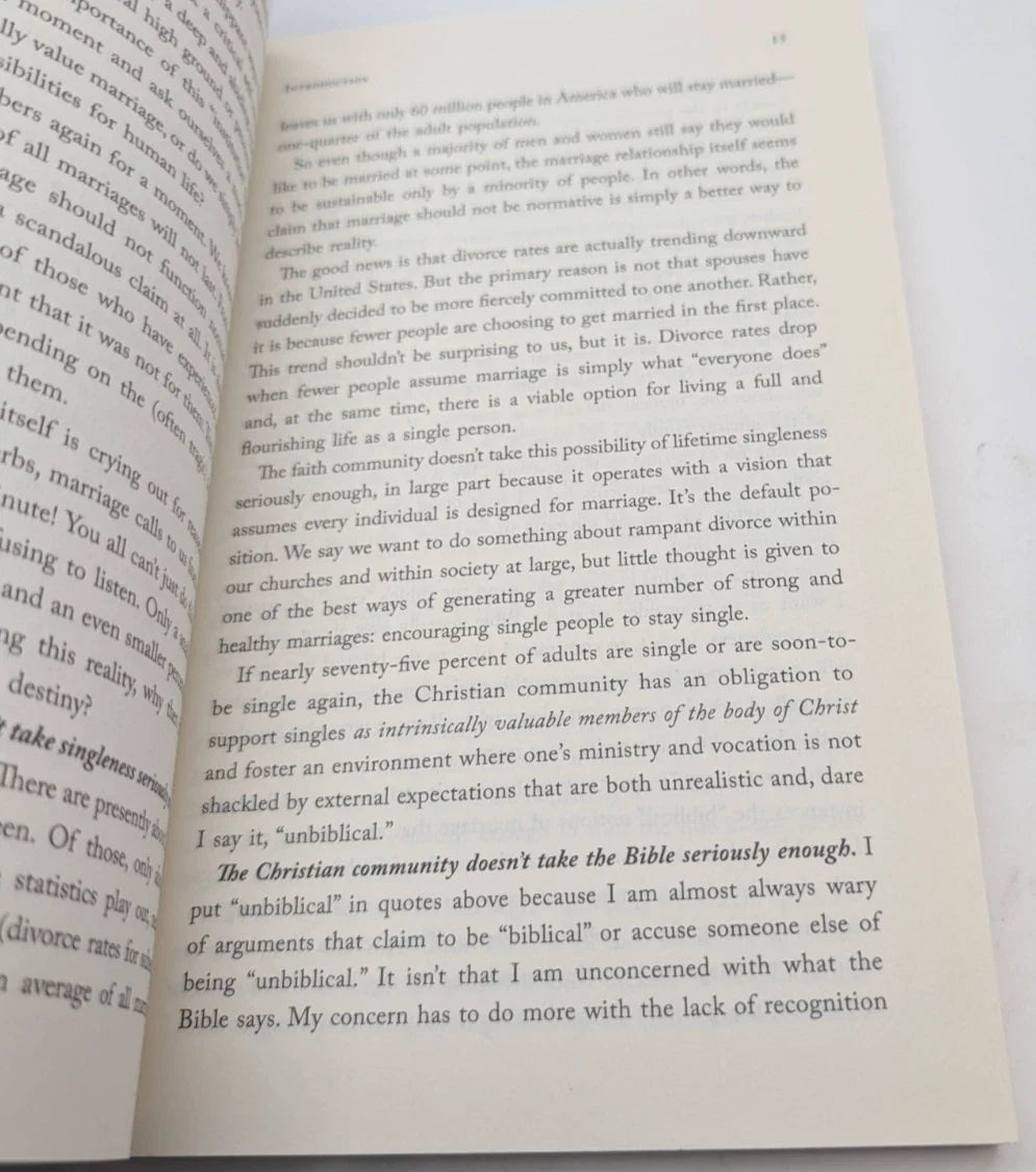Breaking the Marriage Idol: Reconstructing Our Cultural and Spiritual Norms - actual copy, photograph 5