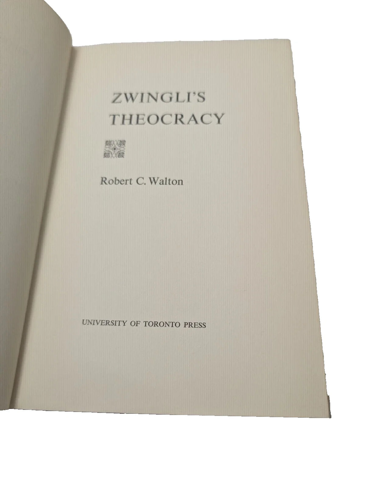 Zwingli's Theocracy - eBay gallery photo 5