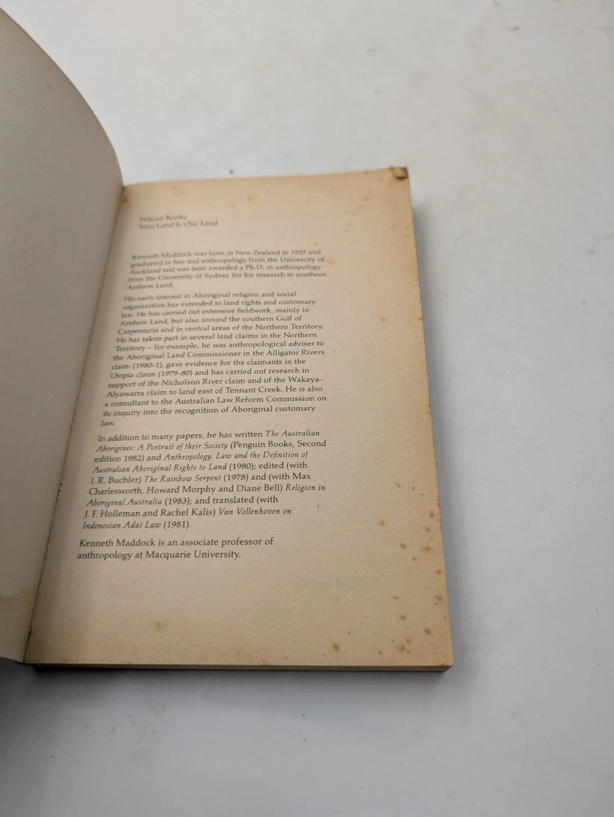 Your Land Is Our Land: Aboriginal Land Rights - actual copy, photo 7