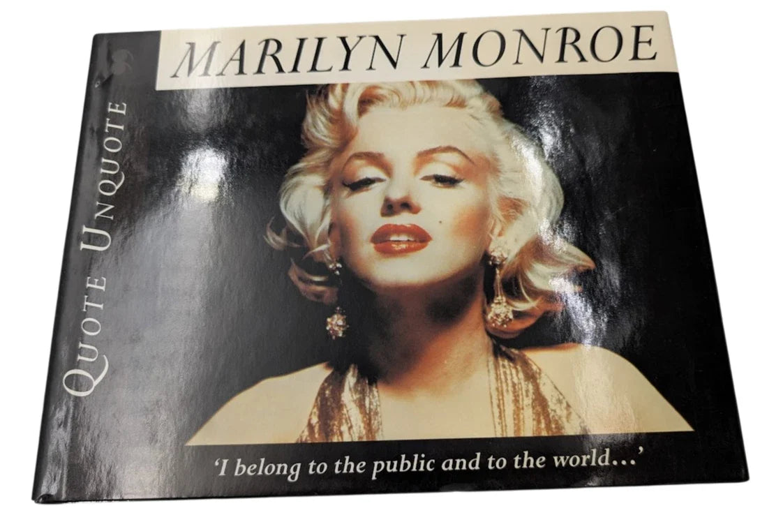 Marilyn Monroe: Quote Unquote - actual copy, photo 1