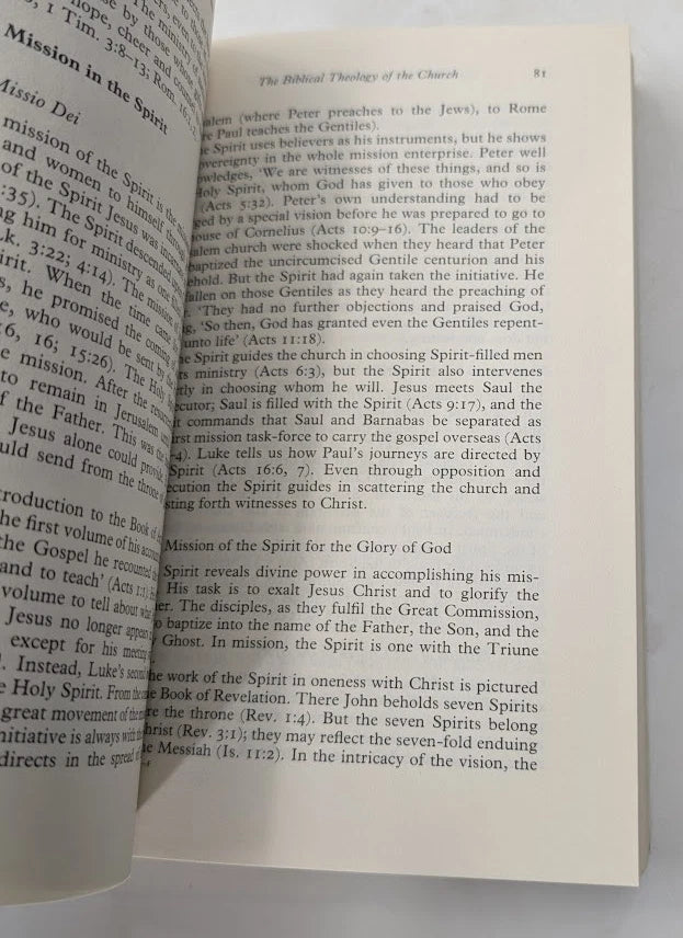 The Church in the Bible and the World: An International Study - actual copy, photo 7