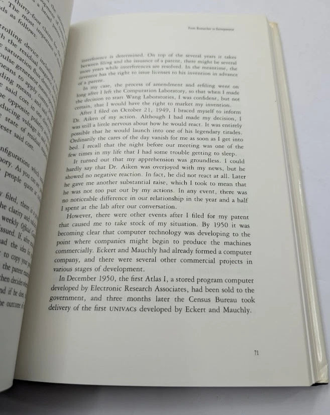 Lessons: An Autobiography by An Wang and Eugene Linden - copy photograph 7