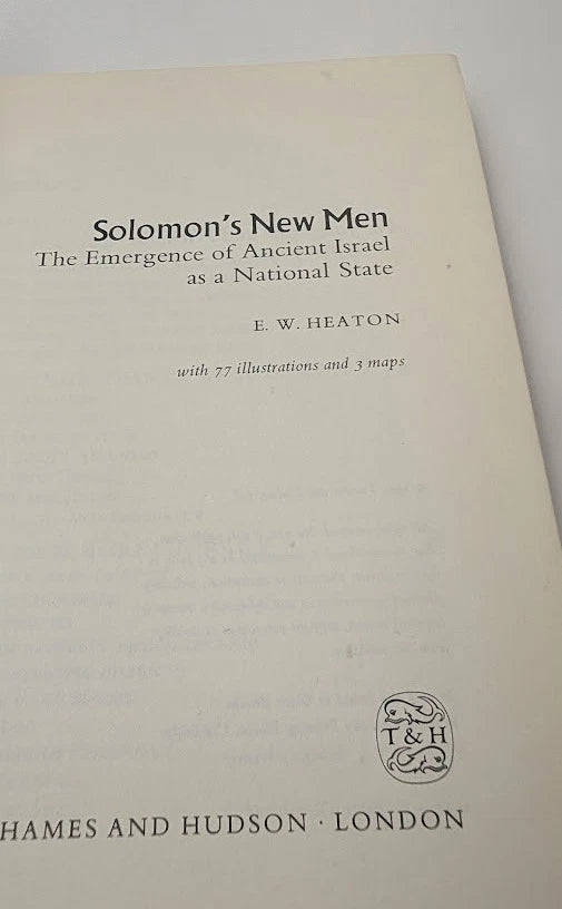 Solomon's New Men by Eric William Heaton - copy photograph 4