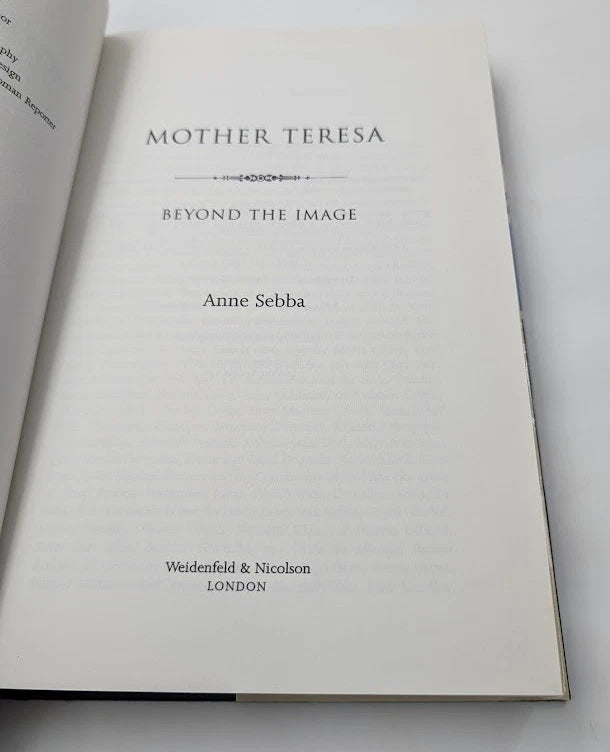 Mother Teresa: Beyond the Image by Anne Sebba - copy photograph 4