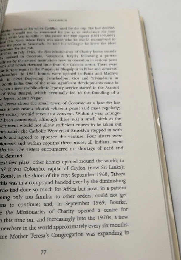 Mother Teresa: Beyond the Image by Anne Sebba - copy photograph 7