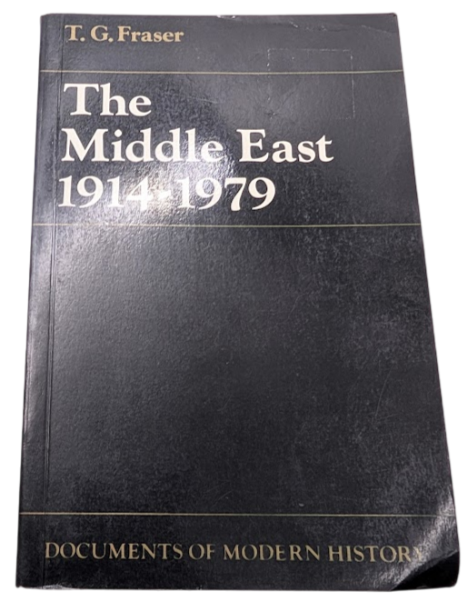 The Middle East, 1914–1979, actual copy photo 1