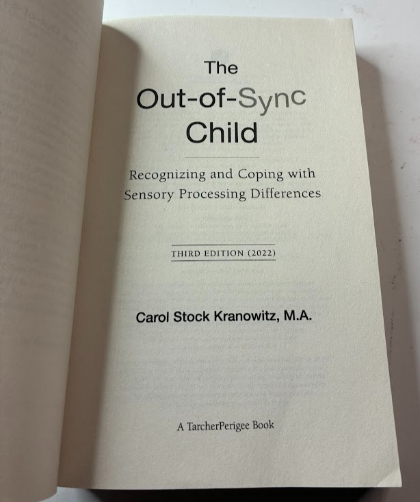 The Out-of-Sync Child: Third Edition, actual copy photo 3