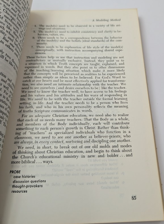 Christian Education: Seeking to Become Like Jesus Christ, actual copy photo 4