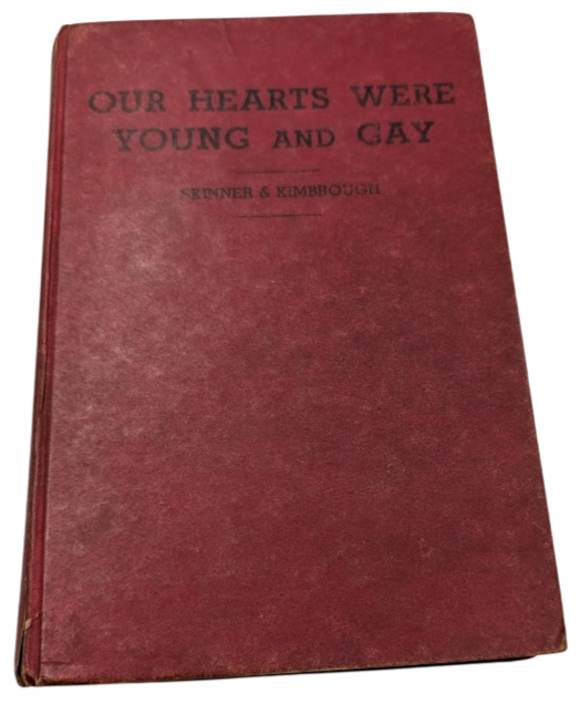 Our Hearts Were Young and Gay, actual copy photo 1