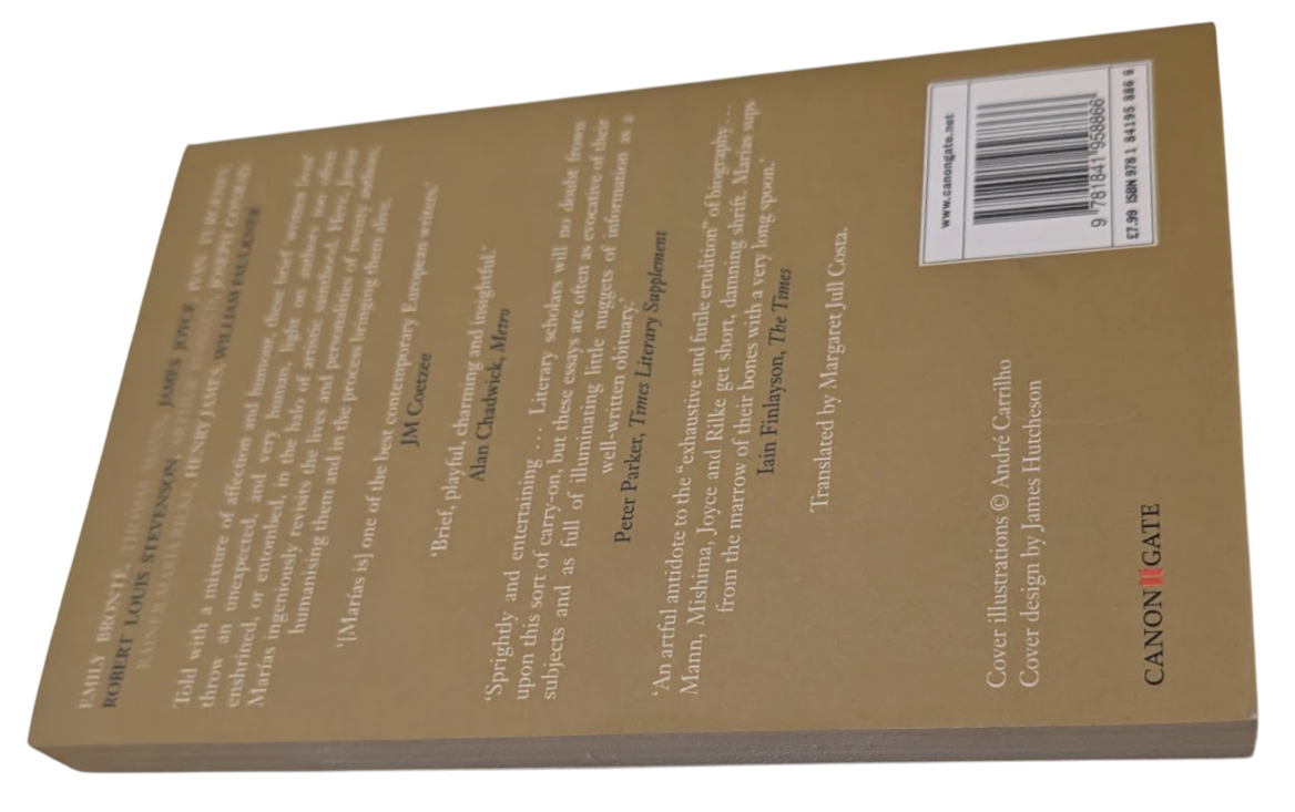 Written Lives, actual copy photo 2
