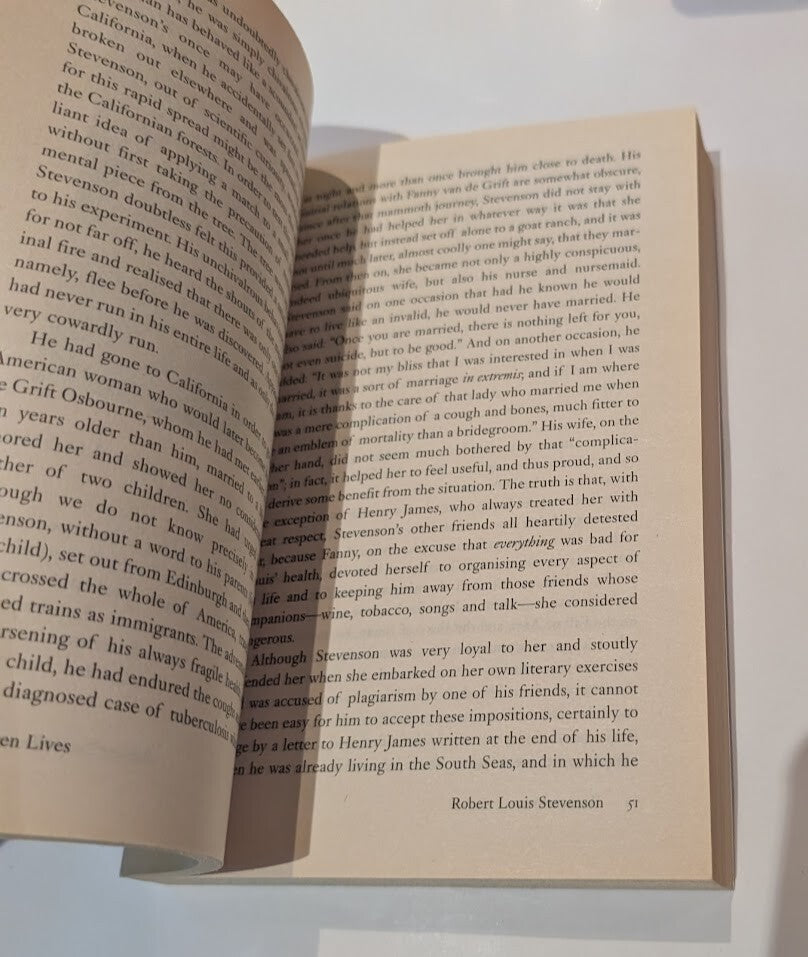 Written Lives, actual copy photo 5