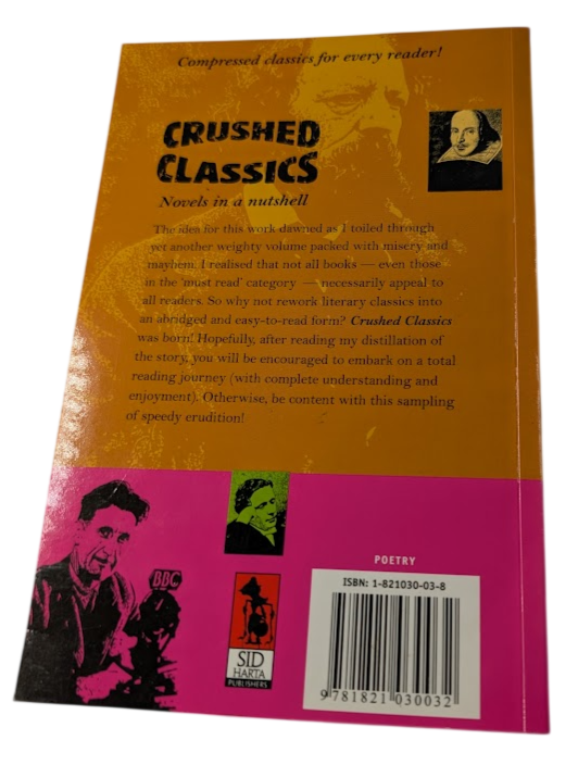 Crushed Classics: Novels in a Nutshell, actual copy photo 2