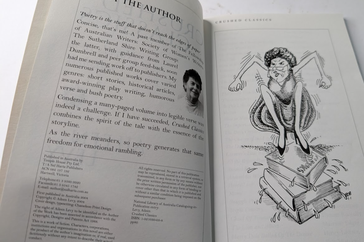 Crushed Classics: Novels in a Nutshell, actual copy photo 5