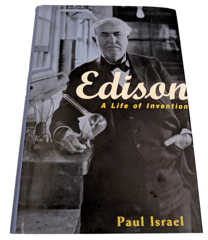 Edison: A Life of Invention by Paul Israel - front cover